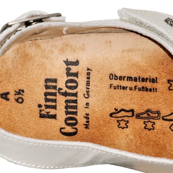 Finn Comfort Jersey Style Leather Sandals Size 6.5 - Picture 8 of 10